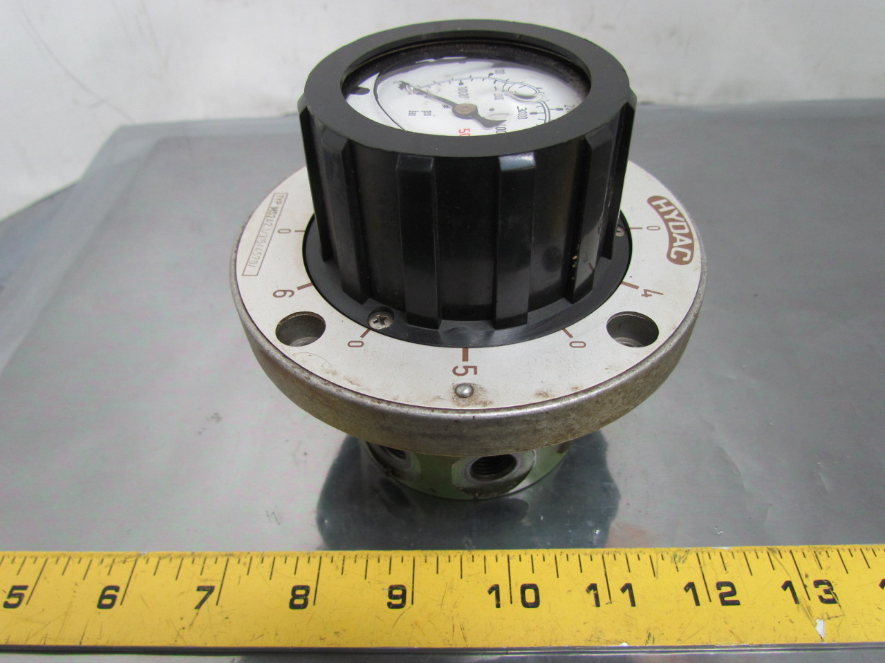 HYDAC MS2A2.1/315/4570 MSL Ser Gauge Isolator 05800 PSI 0400 Bar 7