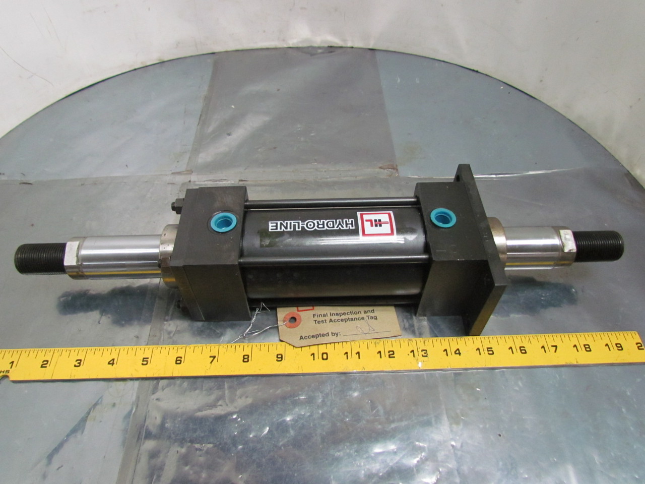 HydroLine Pneumatic Air Cylinder 21/2" Bore 4" Stroke Double Rod eBay
