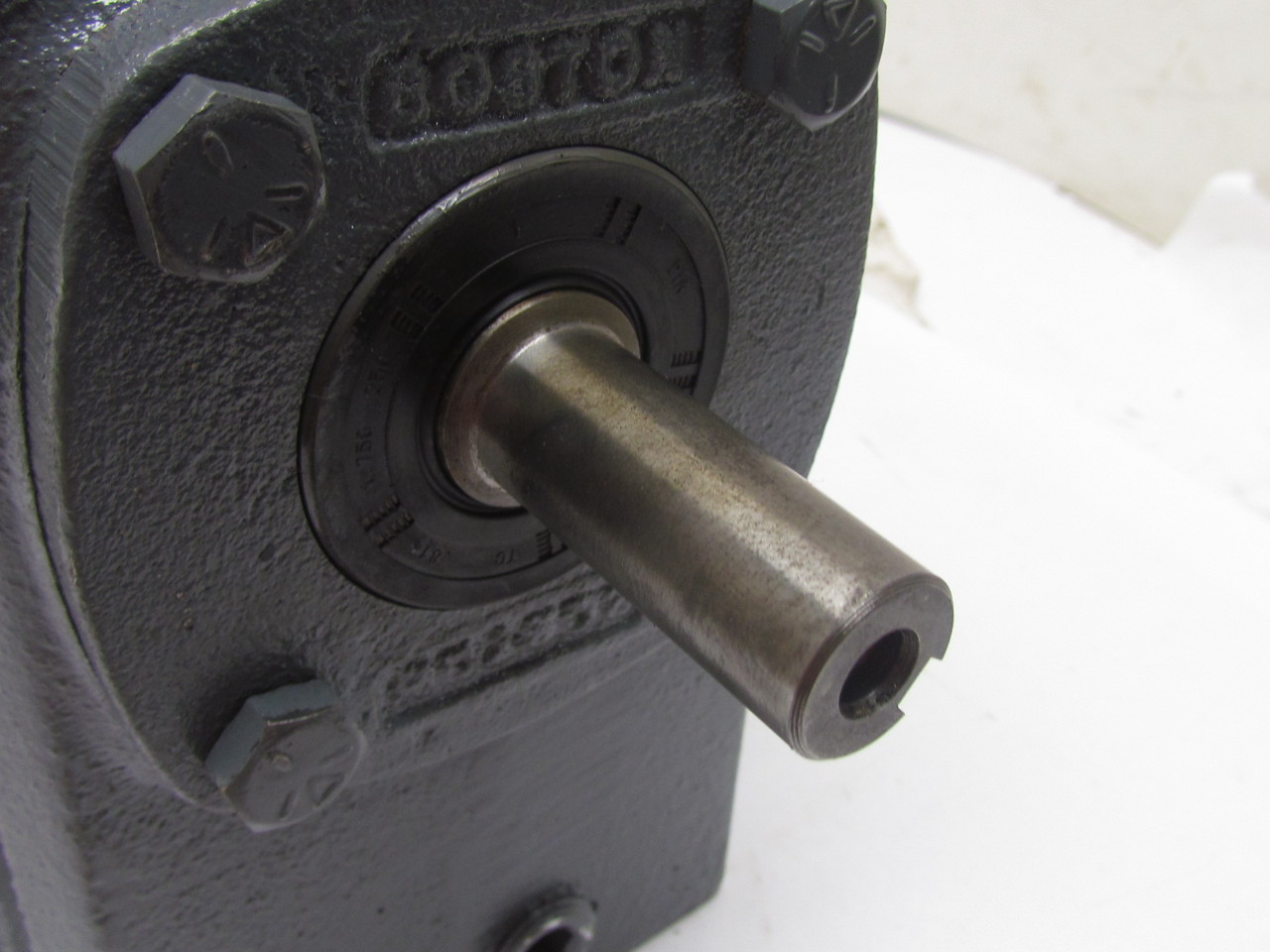 Boston Right Angle Worm Gear Speed Reducer Gearbox 301 Ratio 0.99Hp