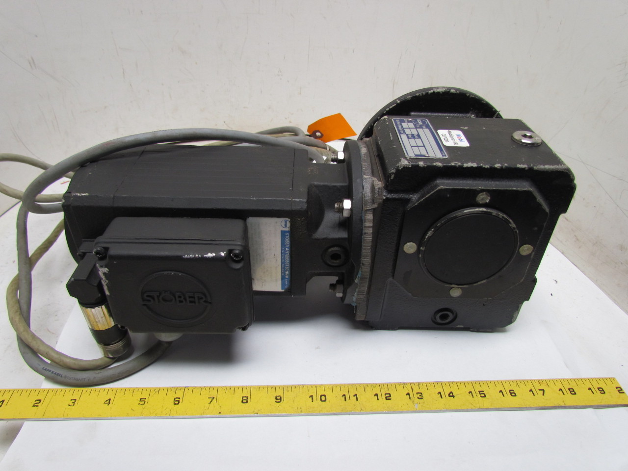 Stober ES42 1153992/6 S102VF0175ES42 Servo Motor & Gear Reducer Gearbox