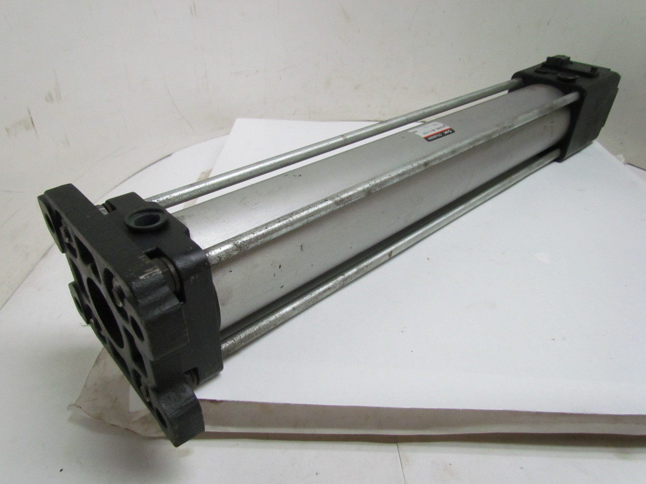 SMC Pneumatic Locking Cylinder 63mm Bore 400mm Stroke Fine Lock