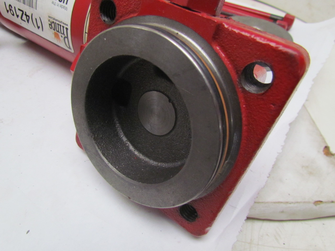 Prince 4Z191 Hydraulic Cylinder 31/2" Bore Disassembled For Parts or