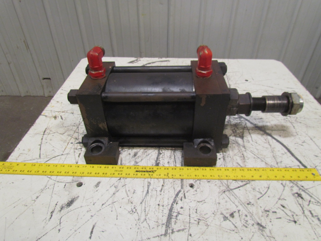 Parker CP3HU19 Hydraulic Cylinder 8" Stroke 8" Bore 3000PSI 31/2" Rod