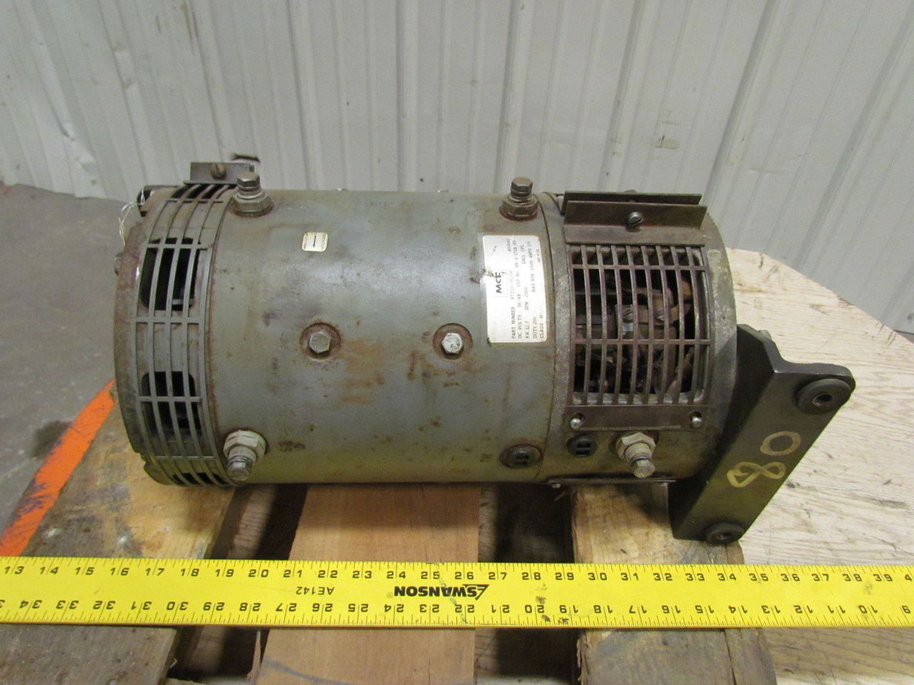 MCF DC Electric Forklift Hydraulic Pump Motor 36/48 Volt 12.7KW 17HP