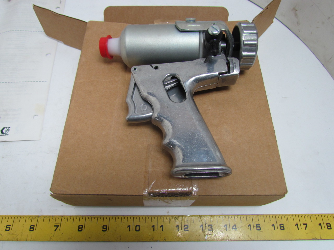 Graco C04076 PistolGrip Sealant Gun 2.5 Oz Cartridge Dispenser 80 PSI w/Hose 10' eBay