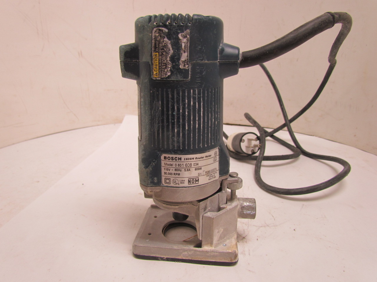 Bosch 1608 0601608034 Laminate Trimmer Router 115V 5.6 Amp 30000 RPM eBay