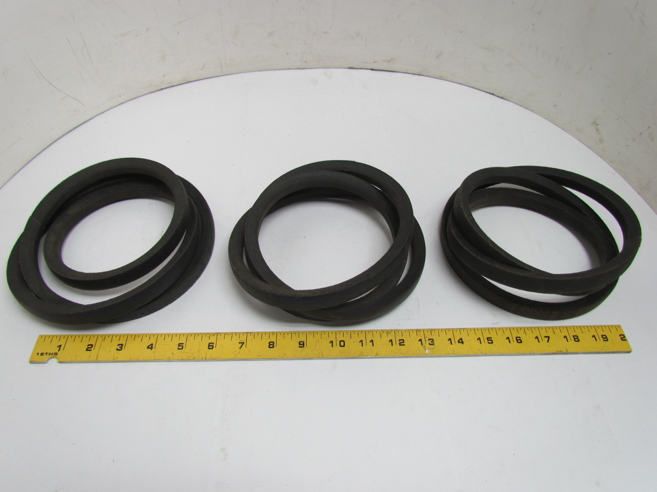 B57 VBelt BSection 21/32" Wide 60" Outer Length Lot of 3 Belts eBay