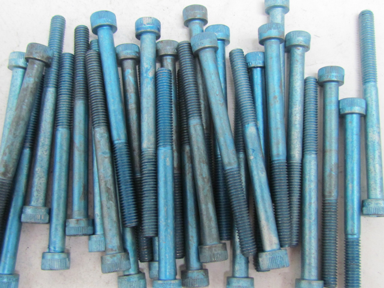 Metric Blue M6X1.0X75 MM Metric Socket Head Cap Screw Bolt Class 12.9