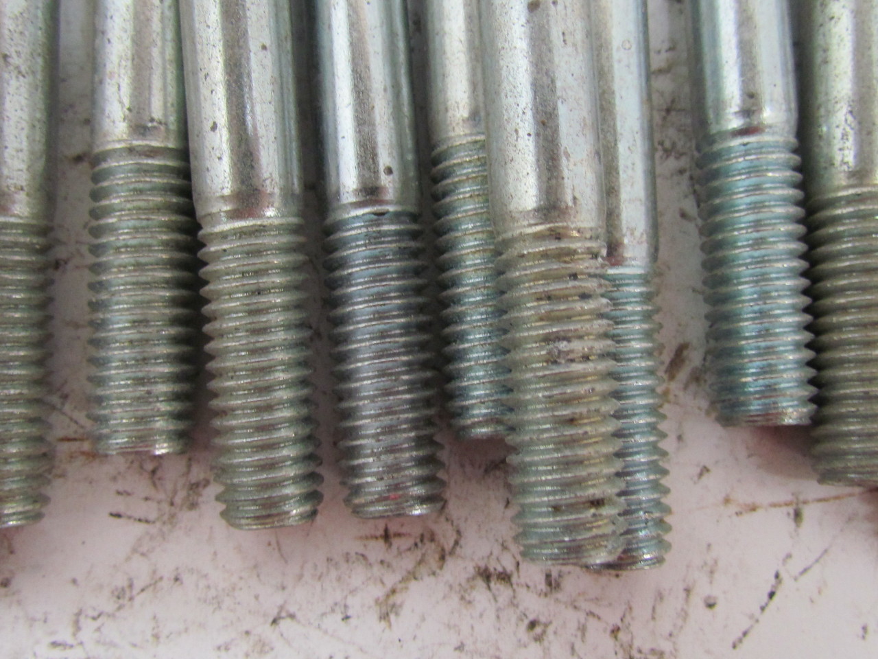 JH 3/816X41/2" UNC Hex Head Cap Screw Bolt Grade 5 Zinc Qty 264