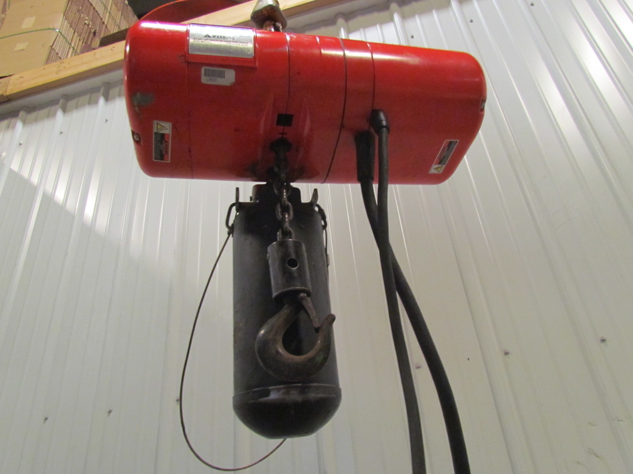 CM Lodestar A2 1/8 Ton Electric Chain Hoist 1032 FPM 2 Speed 11'4