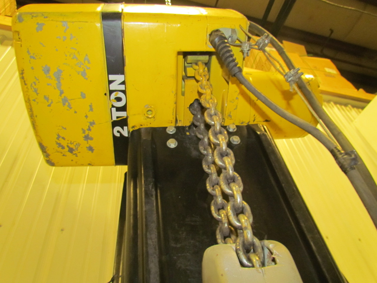 Yale KEL222TH71/2S2 2 Ton Electric Chain Hoist 230/460V 22'Lift 14