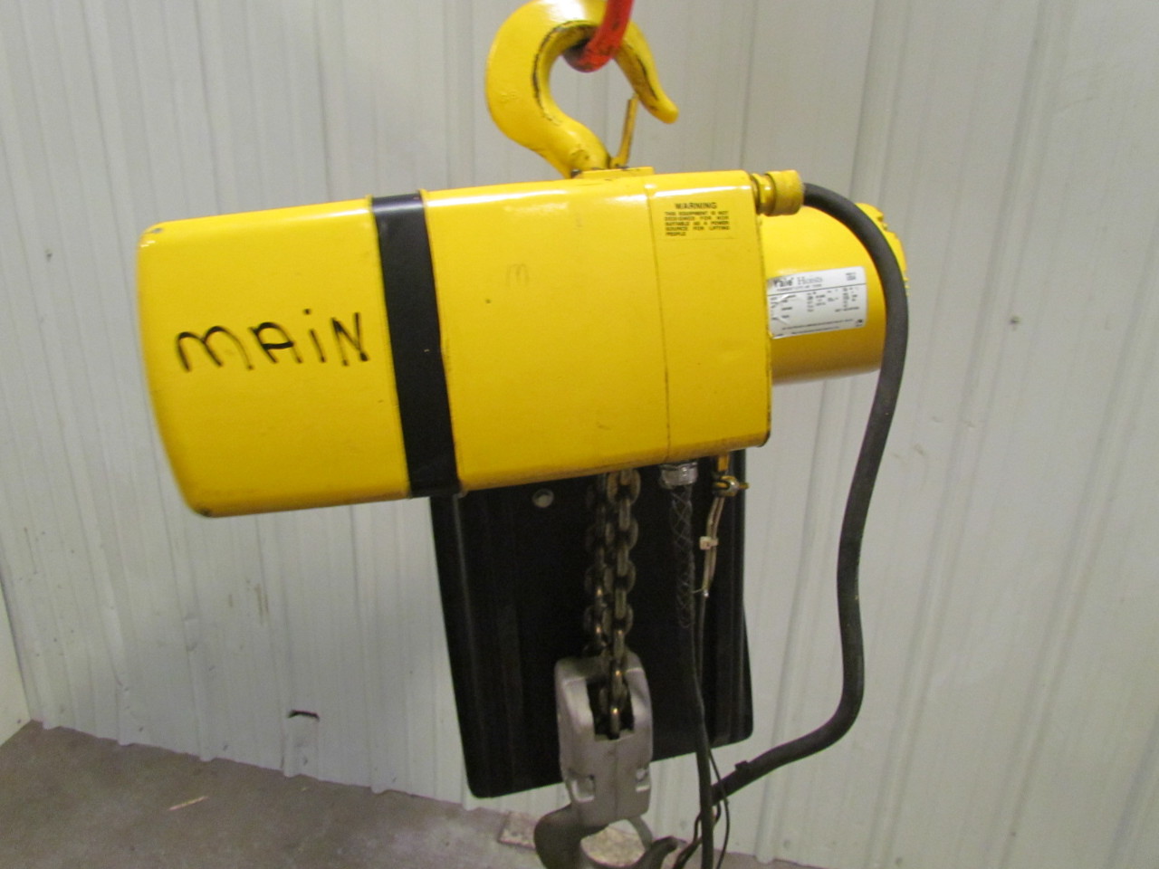 Yale KEL222NH71/2S2 2 Ton Electric Chain Hoist 230/460V 22'Lift 15