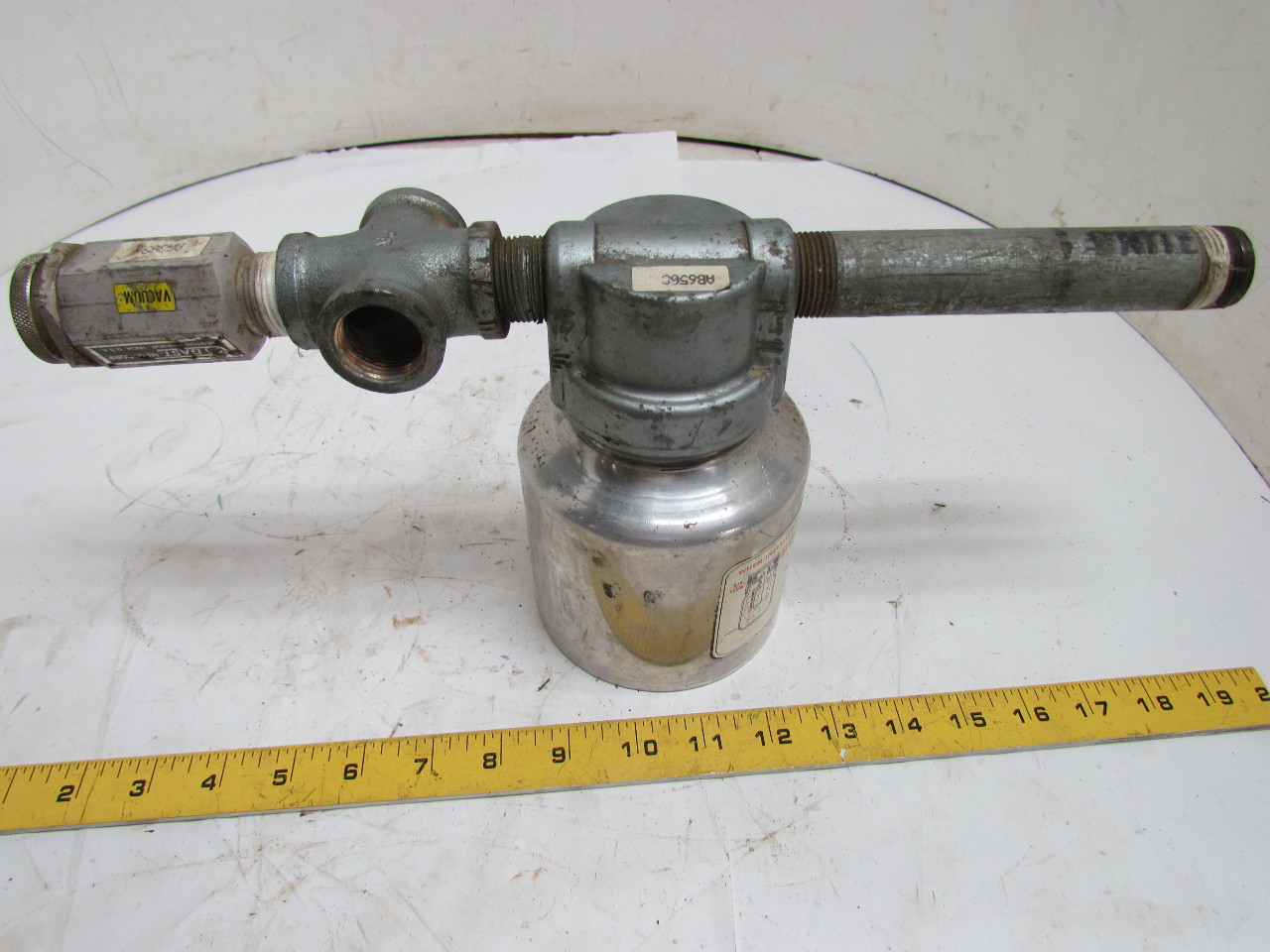 Gast AB650C Vacuum Pump Intake/Exhaust Filter w/AA308 Release Valve 3/4