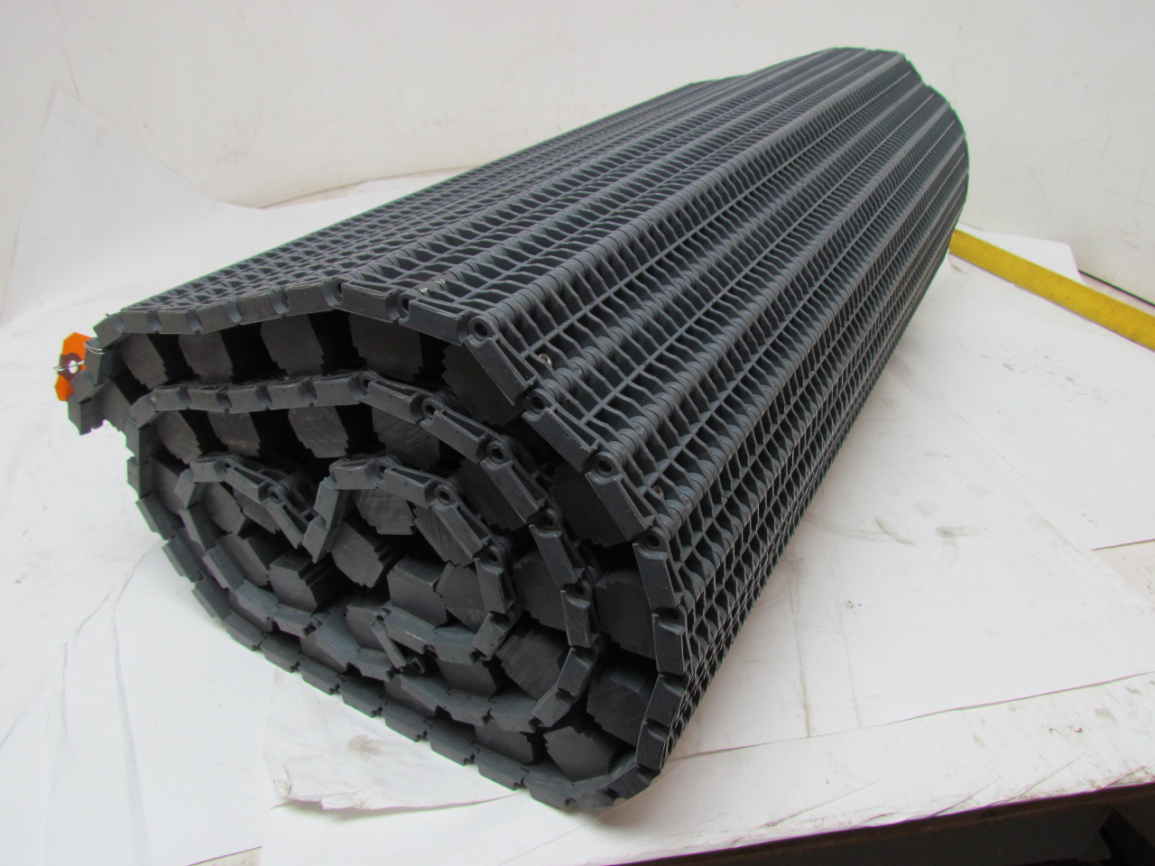 Flat Top Perforated Modular Conveyor Belt 24"x6' Ribbed/Flights eBay