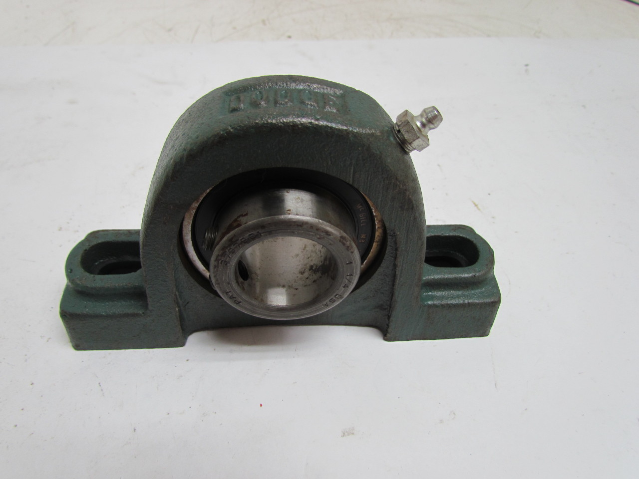 Dodge McGill MB 251 1/4 Pillow Block Bearing 11/4" Bore 2Bolt Mount