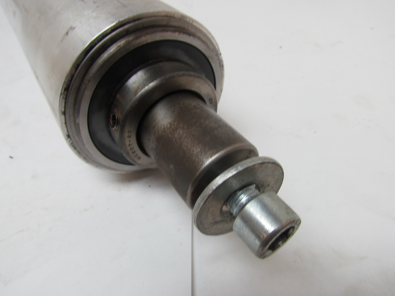 High Speed Precision Ball Bearing Aluminum Conveyor Roller 31/4" Dia