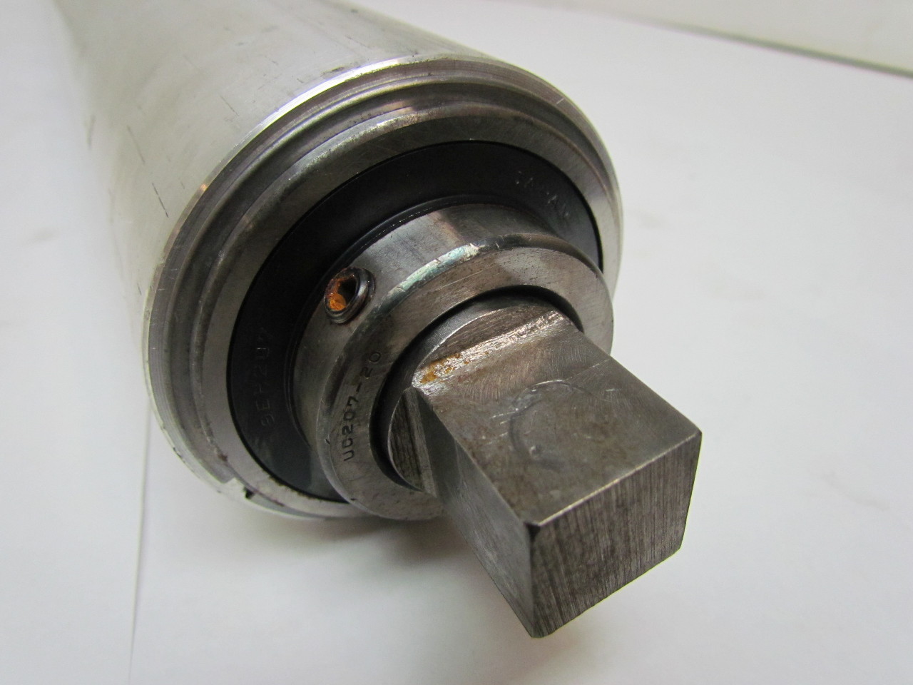 High Speed Precision Ball Bearing Aluminum Conveyor Roller 31/4" Dia