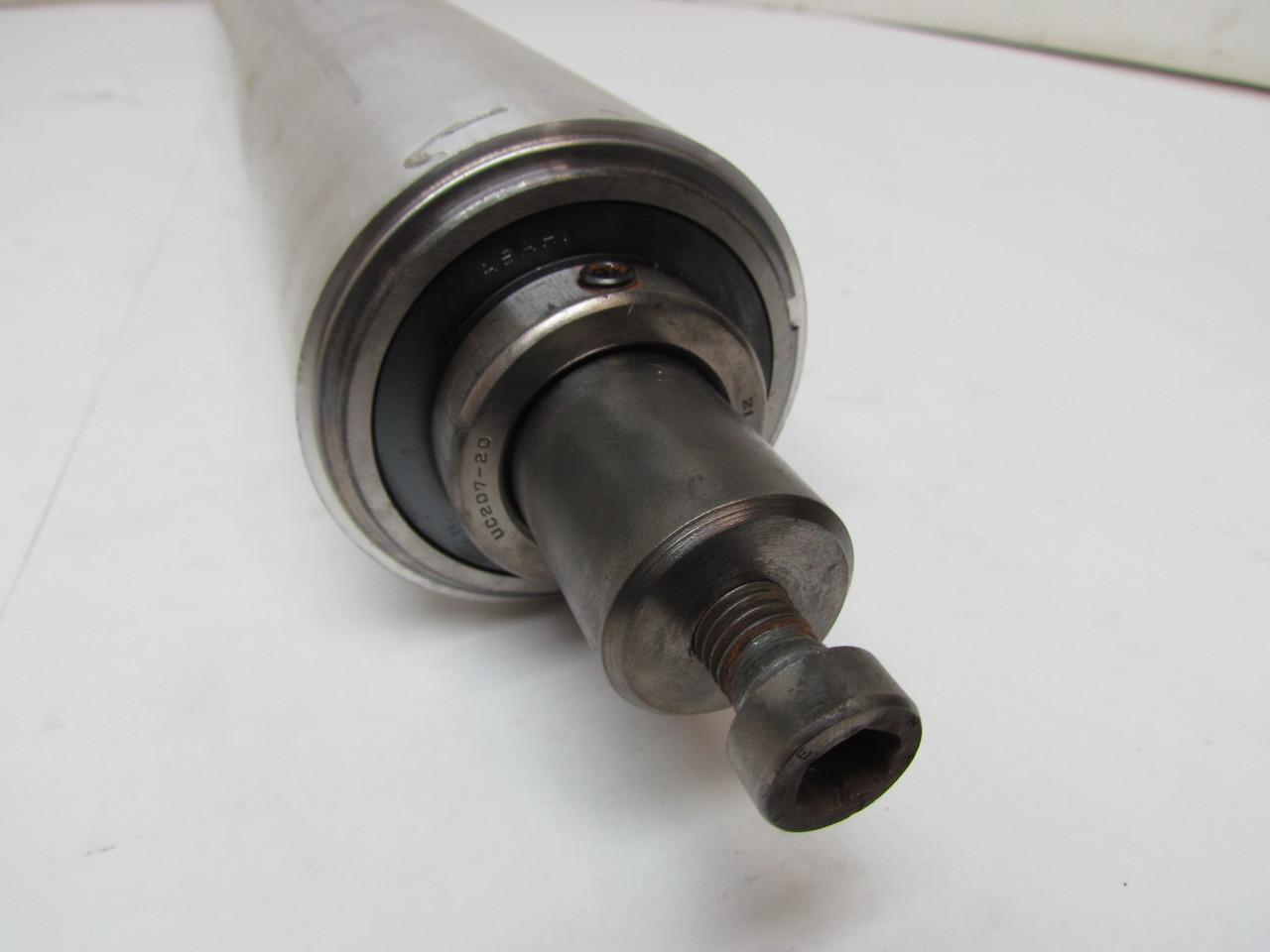 High Speed Precision Ball Bearing Aluminum Conveyor Roller 31/4" Dia