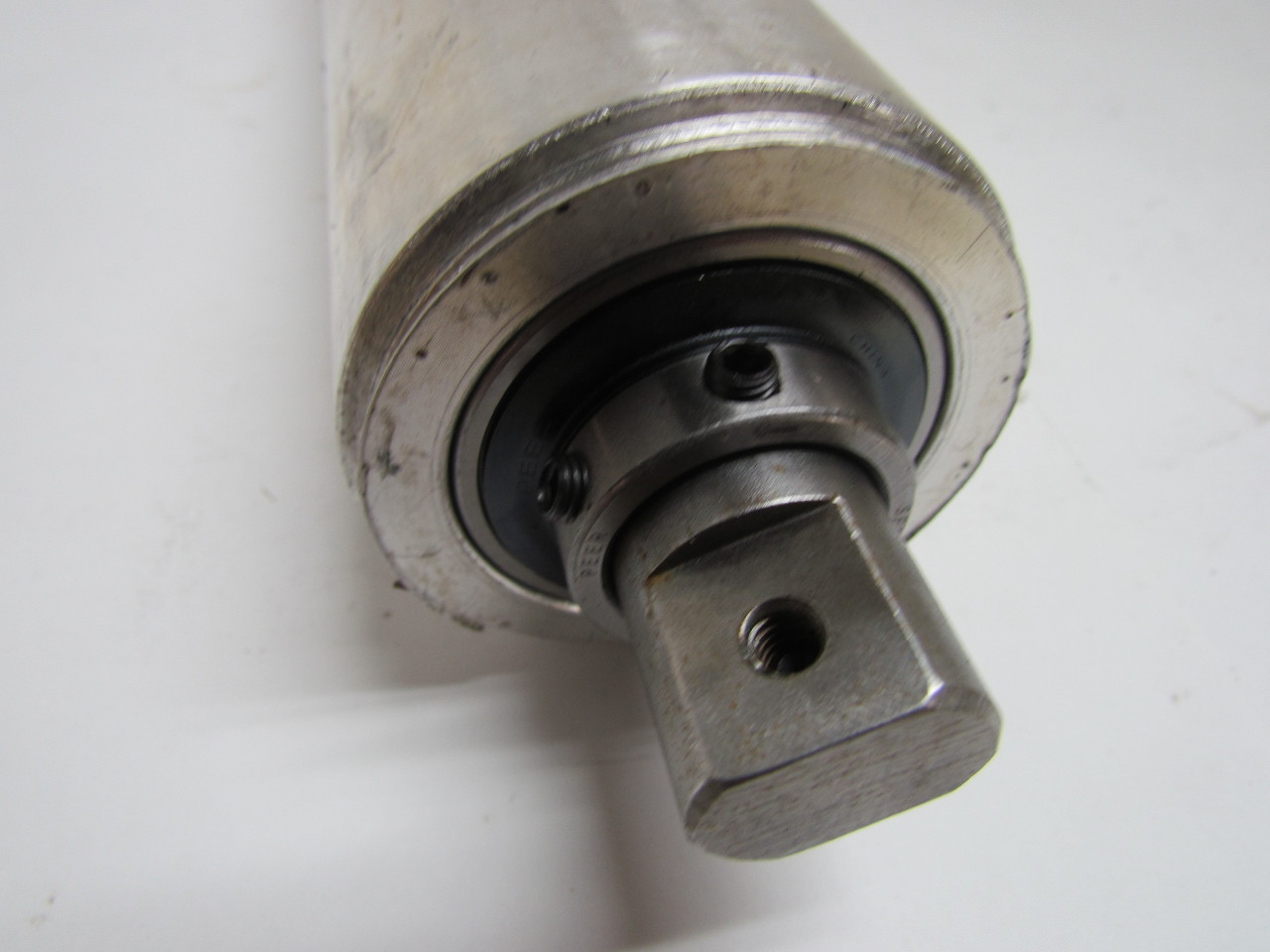 High Speed Precision Ball Bearing Aluminum Conveyor Roller 2.84" Dia 23