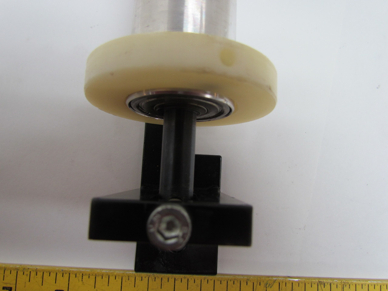 Aluminum Ball Bearing Conveyor Roller Spring Loaded Bracket 11/2"x183