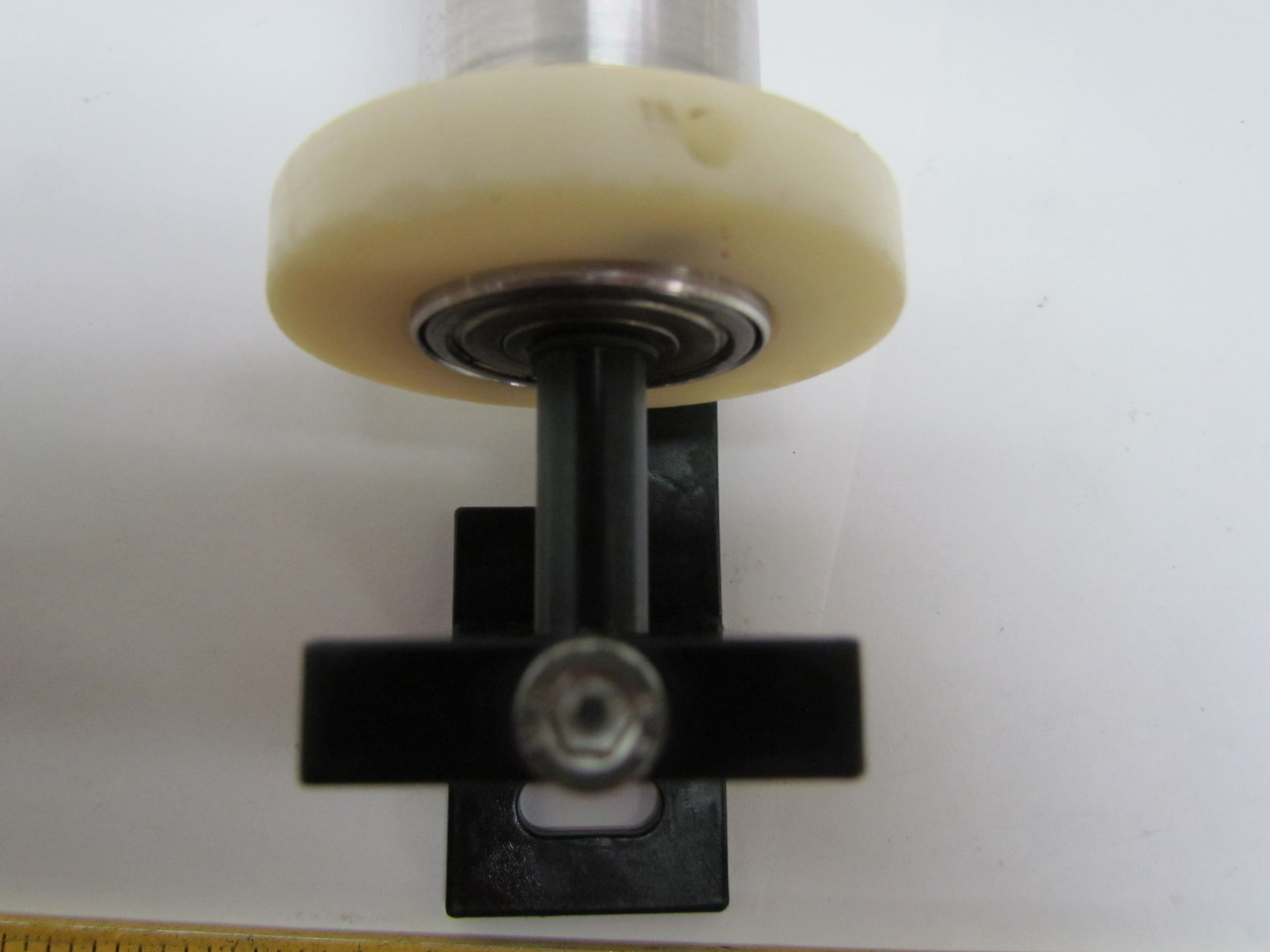 Aluminum Ball Bearing Conveyor Roller Spring Loaded Bracket 11/2"x183