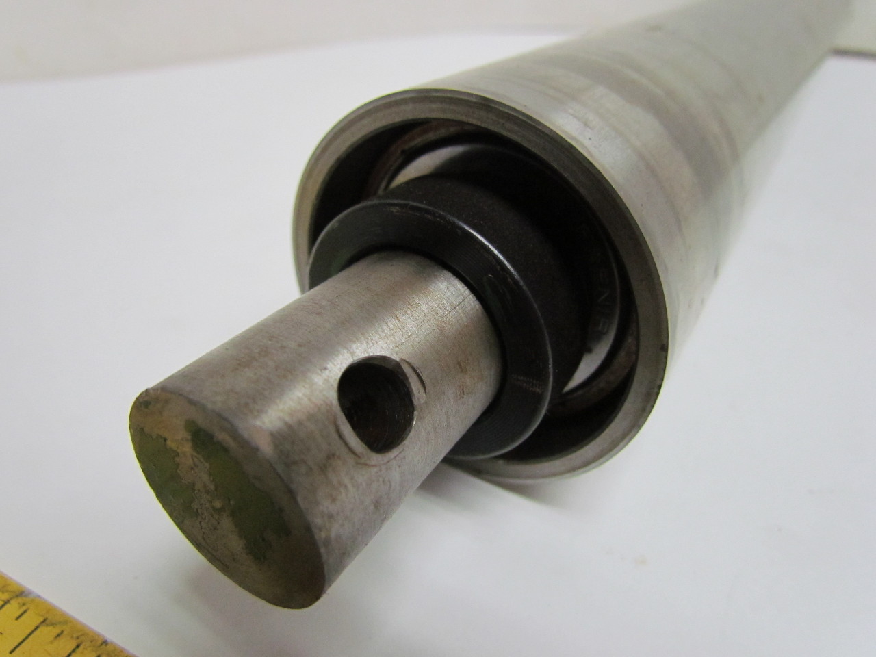 High Speed Precision Ball Bearing Steel Conveyor Roller 23/8" Dia 197