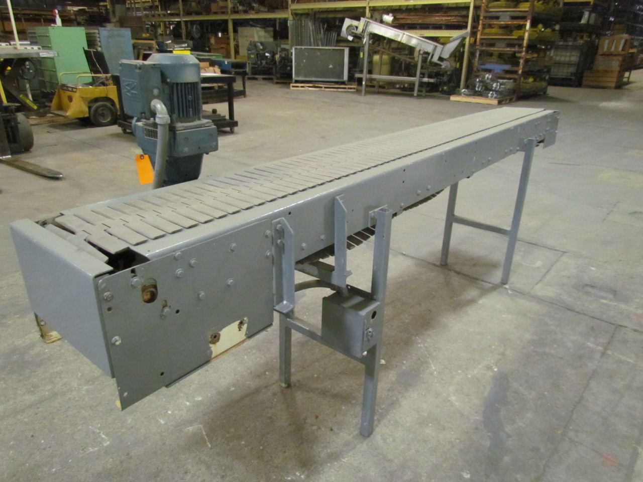 Plastic Table Top Chain Conveyor 10"WideChain x 9'10"Long VS Drive 13
