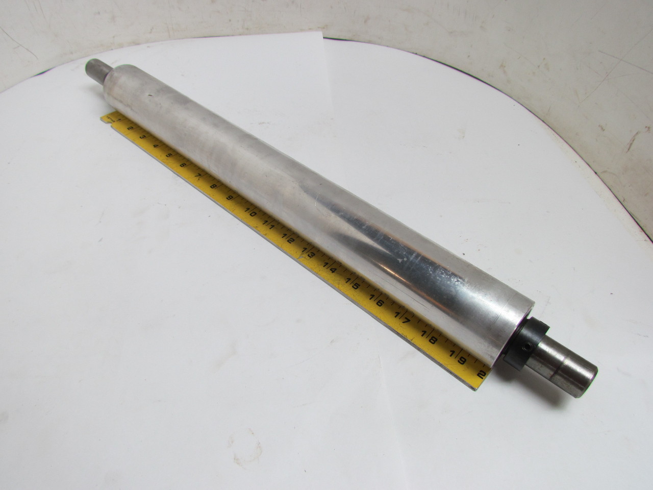 High Speed Precision Ball Bearing Aluminum Conveyor Roller 21/4"x193/