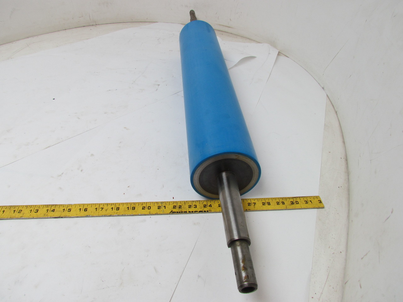 Rubber Urethane Coated Steel Conveyor Pulley Roller 41/2"x221/2"L 11