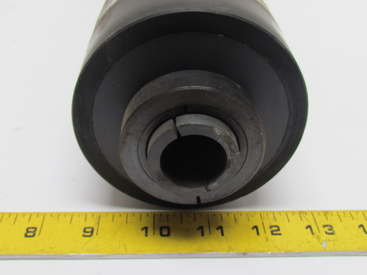 Hard Rubber Plastic Idler Conveyor Roller 4"x17" Long 1" Bore 19" OAL