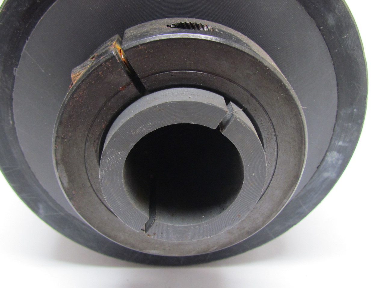 Hard Rubber Plastic Idler Conveyor Roller 4"x17" Long 1" Bore 19" OAL