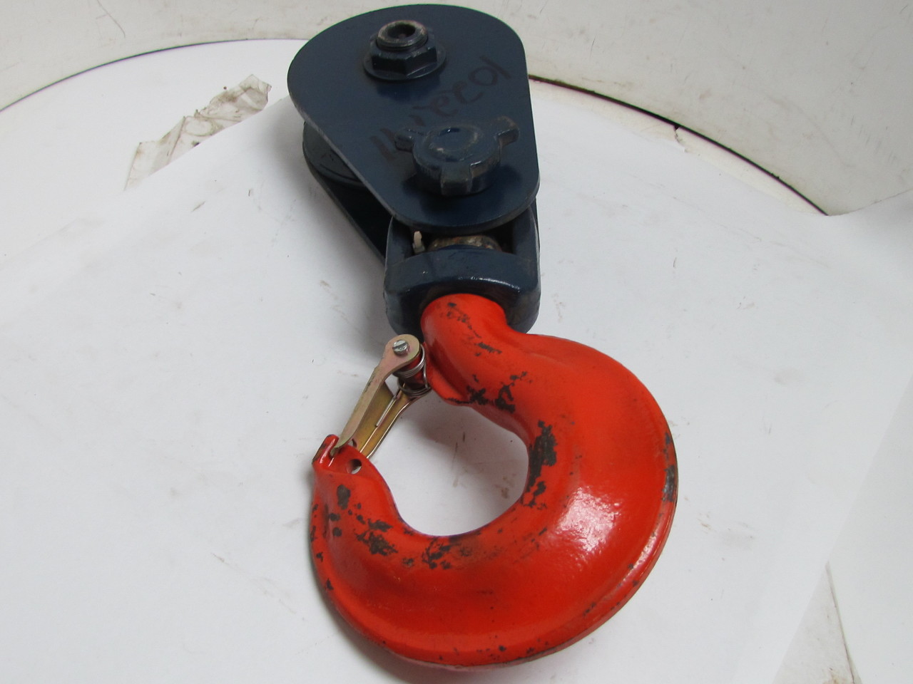 Crosby N418 108127 NI22 Snatch Block Pulley Sheave Hook 8ton 5/83/4"Wire Rope eBay