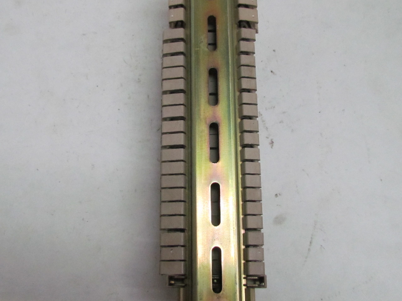 Weidmuller WDU6 WDU16 Terminal Block Strip 20 Blocks 101/2" DIN Rail