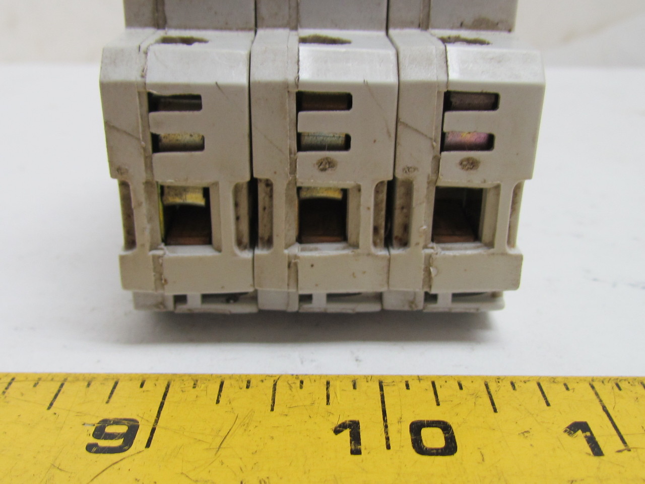 Hager L503 Fuse Carrier Holder 3Pole 10.3x38mm Fuse 500V