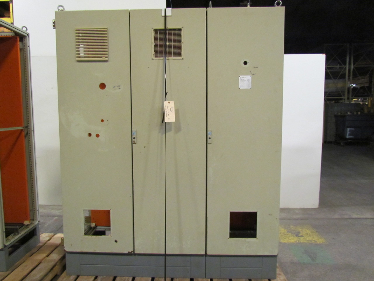 Rittal Type 12 PS4206 5 Door Floor Mount JIC Box Electrical Enclosure