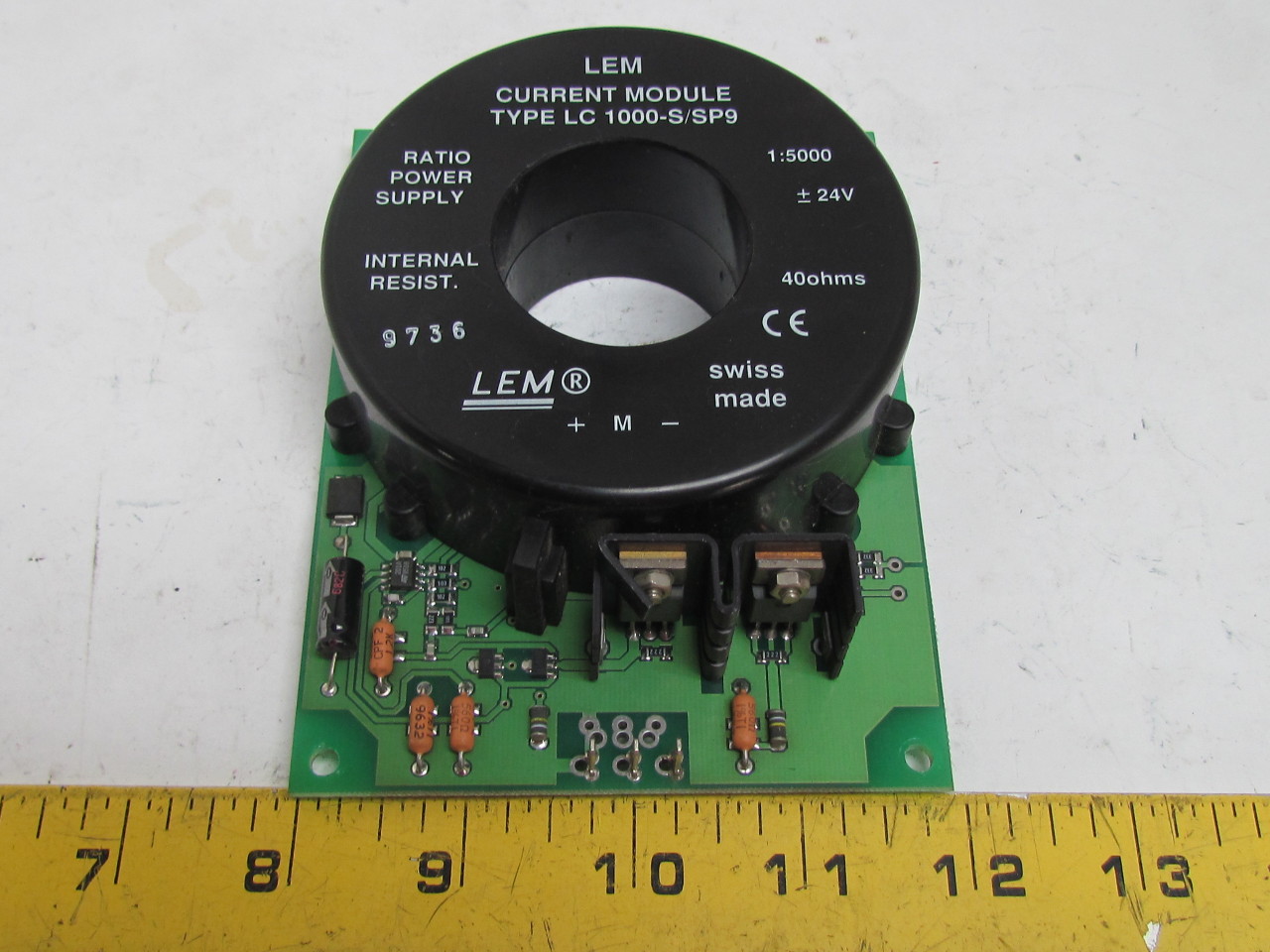 LEM LC 1000S/SP9 Current Transducer 1000A 15000 Ratio Power Supply 24V 40 ohms eBay