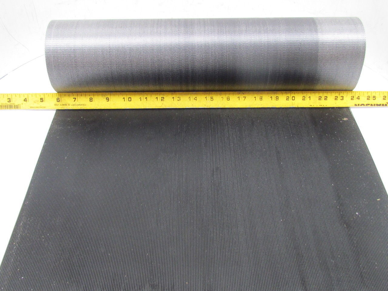 2Ply Longitudinal Ribbed Grooved Top Rubber Conveyor Belt 6 Rolls 18" Wide 32' eBay