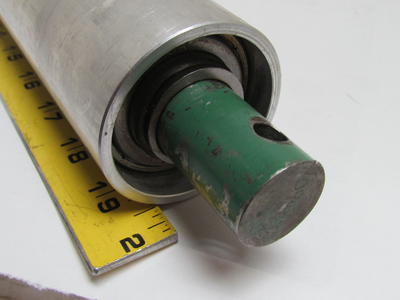 High Speed Precision Ball Bearing Aluminum Conveyor Roller 25/16"x197