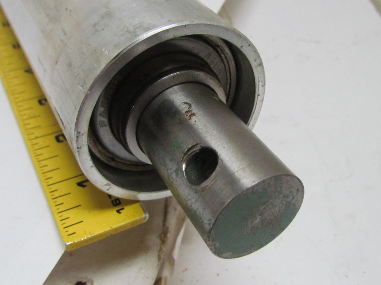 High Speed Precision Ball Bearing Aluminum Conveyor Roller 25/16"x197