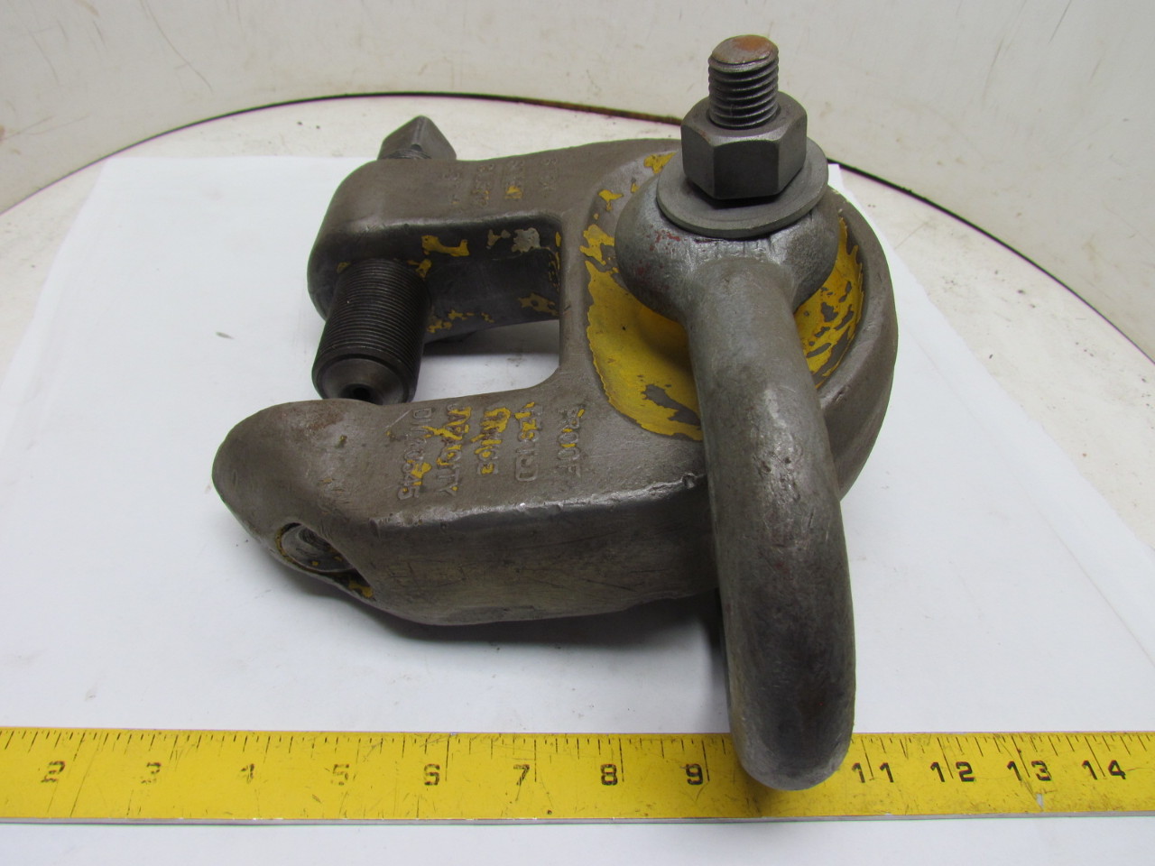 DW10545 SWL 6Ton SAC Steel Plate Lifting Screw Clamp 03" Grip Opening