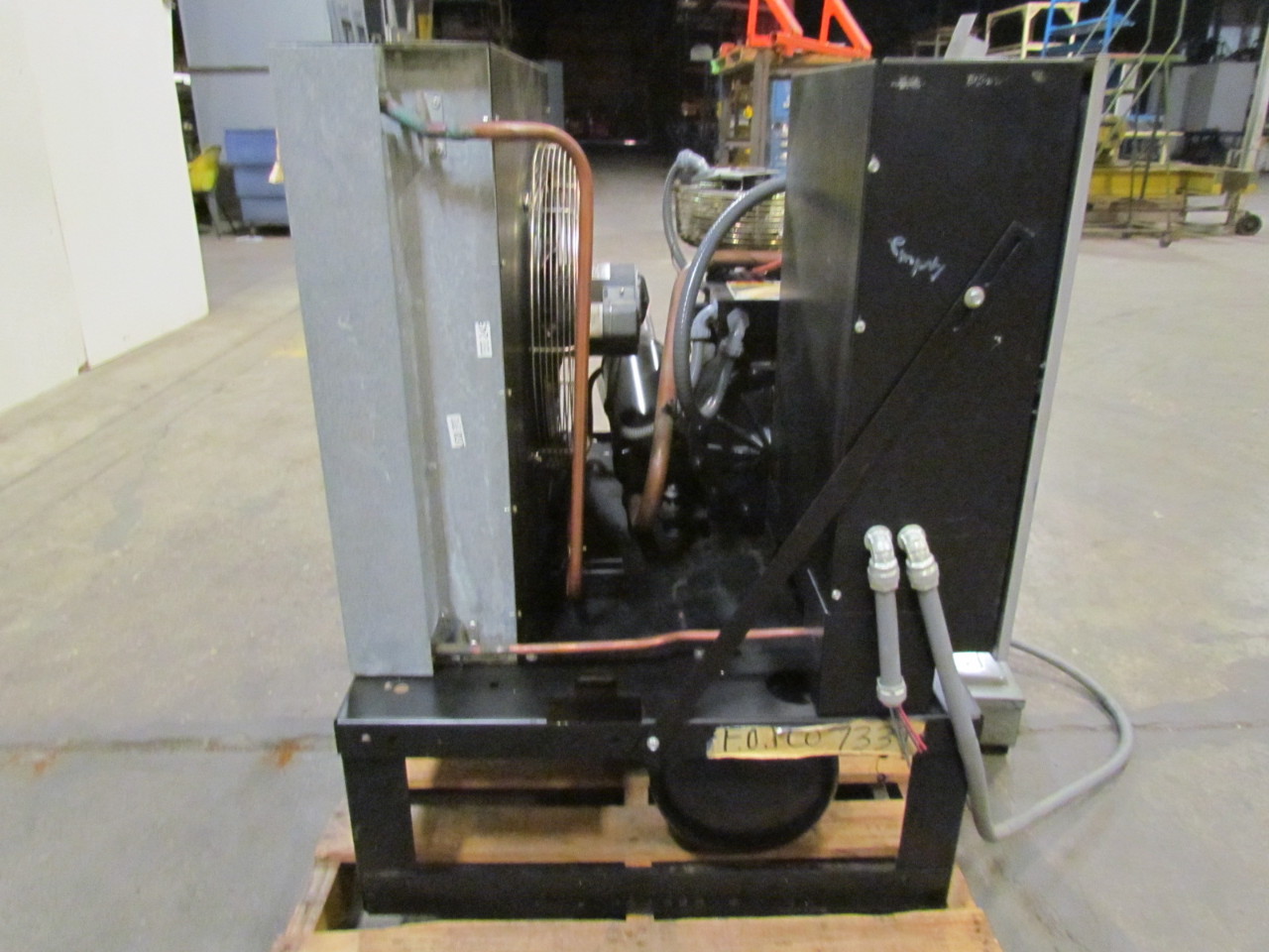 Hussmann Hussmetic HICA0315VLKDE Indoor Air Cooled Condensing Unit 208230V 3Ph eBay