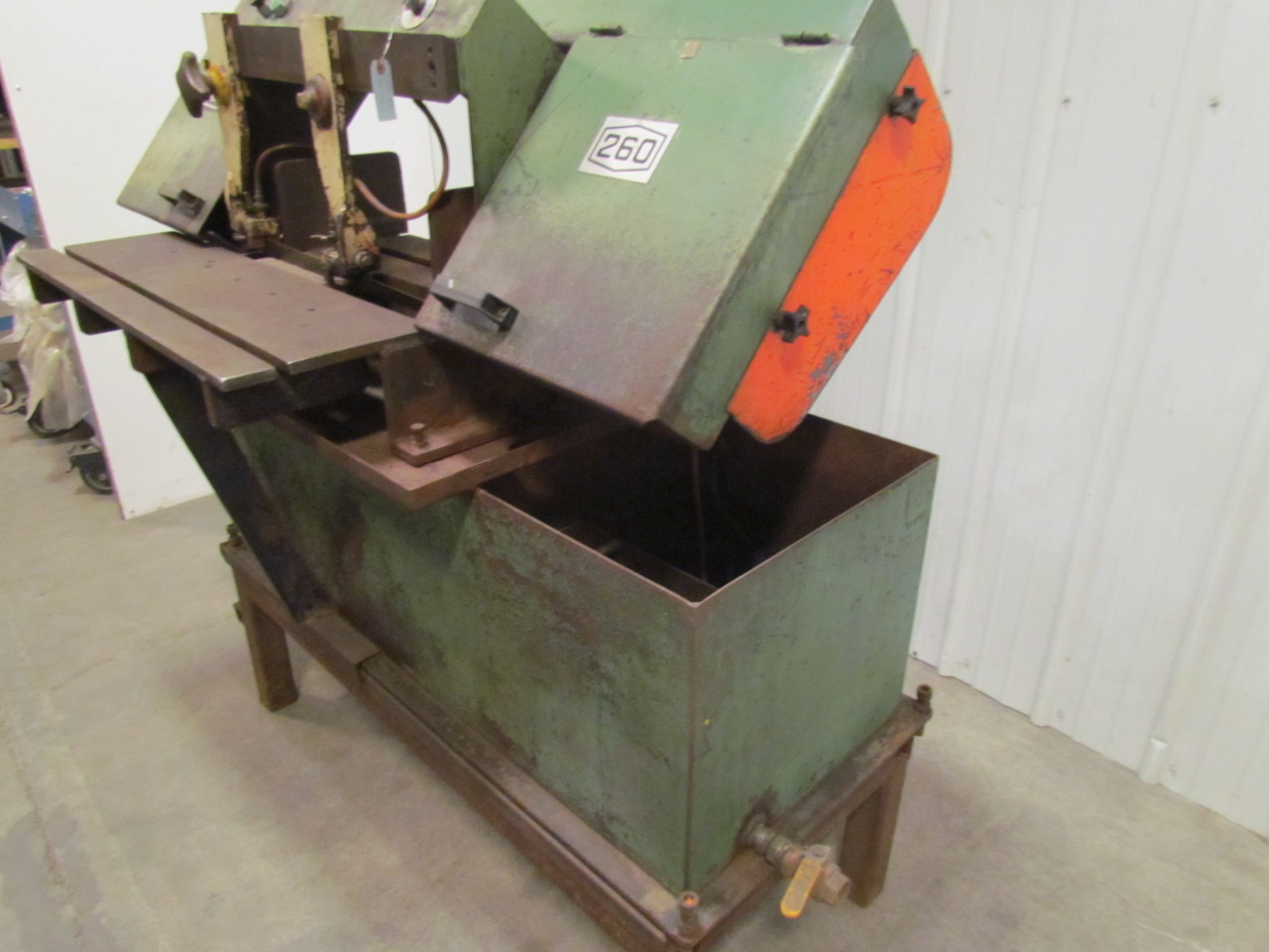 Baxter Saw 260 16"Wx10H Horizontal Band Saw 2HP 208230/460V w/Coolant