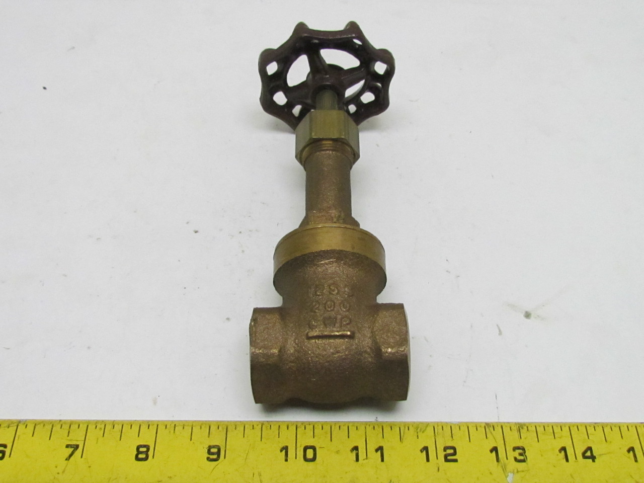 Crane Cat.428 3/4" Threaded Gate Valve Class 125S 200 CWP Bronze Rising