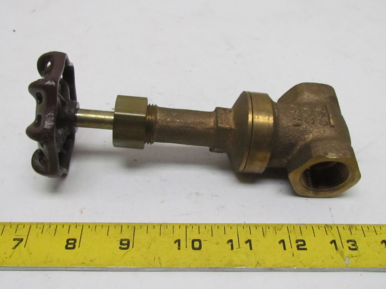Crane Cat.428 3/4" Threaded Gate Valve Class 125S 200 CWP Bronze Rising