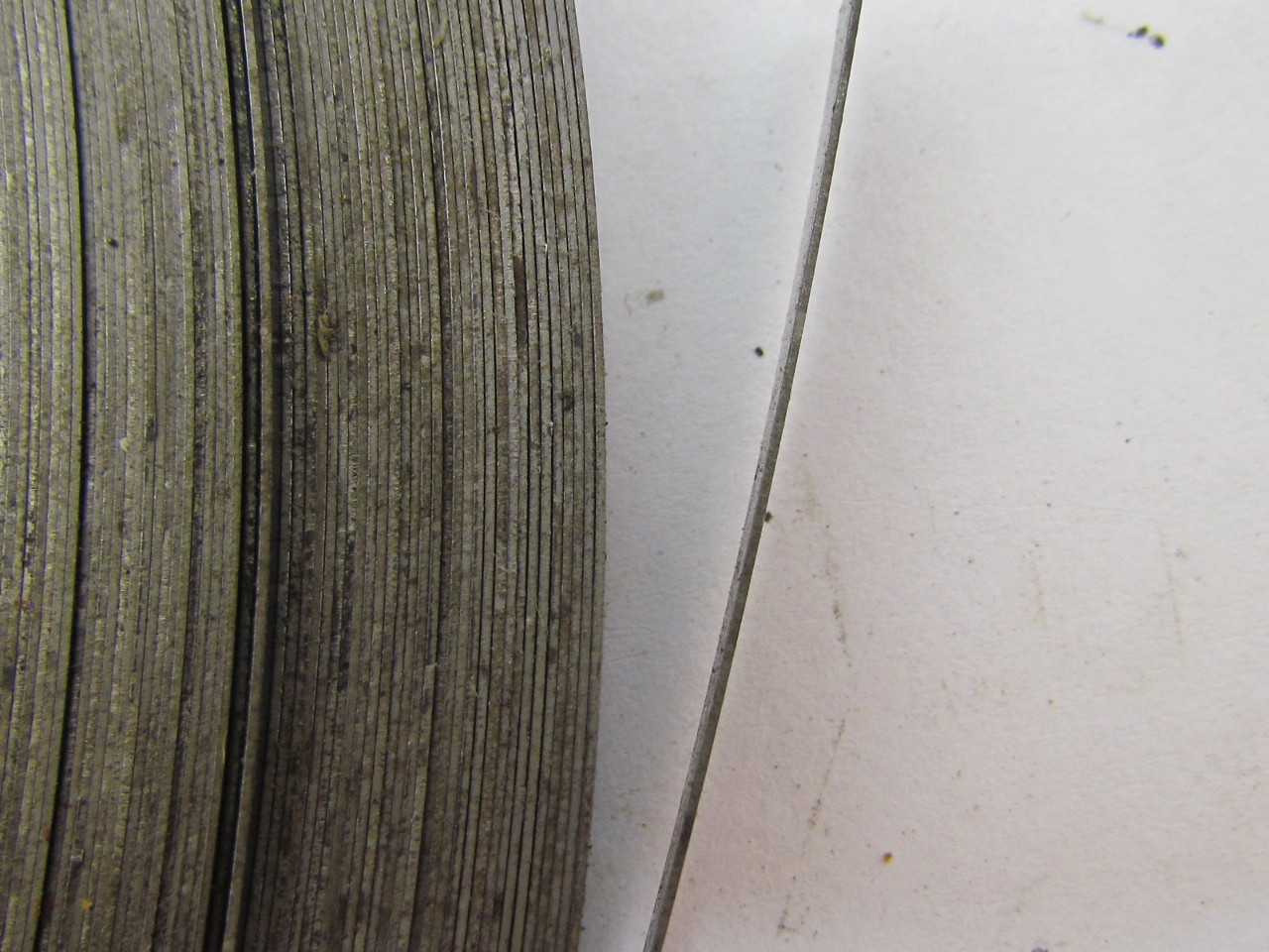 Blue Tempered Spring Steel Shim Stock 0.015"x1/4" 430' Coil eBay