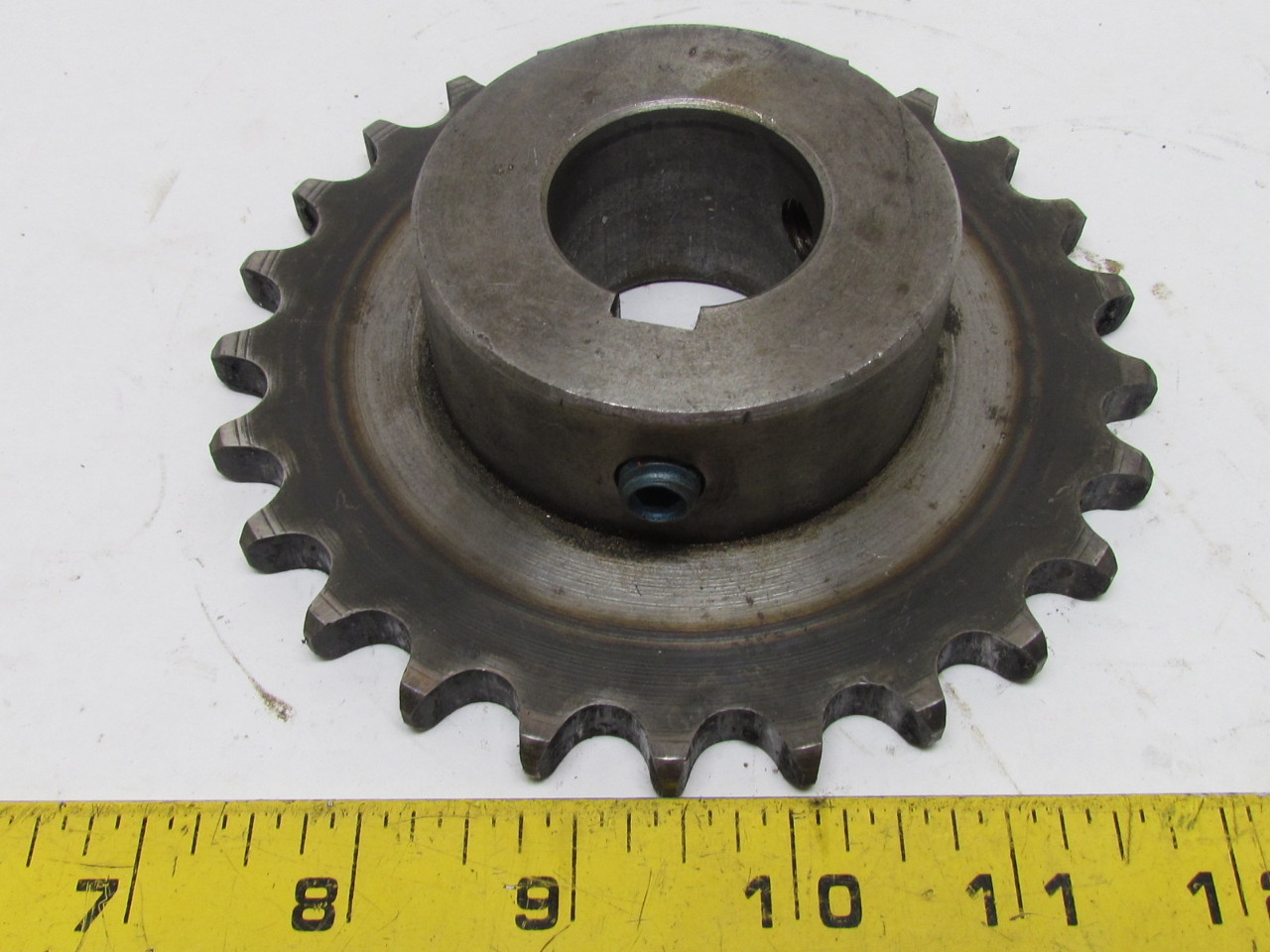 50 Roller Chain Sprocket 5/8" Pitch 25Teeth 13/8" Keyed Bore BHub 5