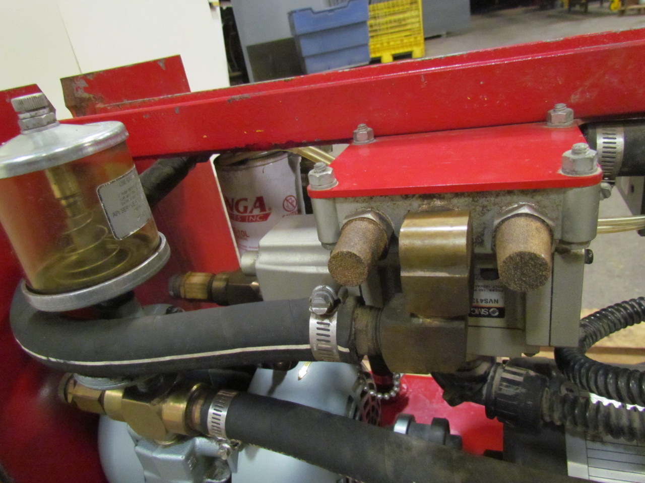 Caldwell UNIVAC1500 2565V2A GAST Vacuum PUMP PowerPac 11/2HP 230