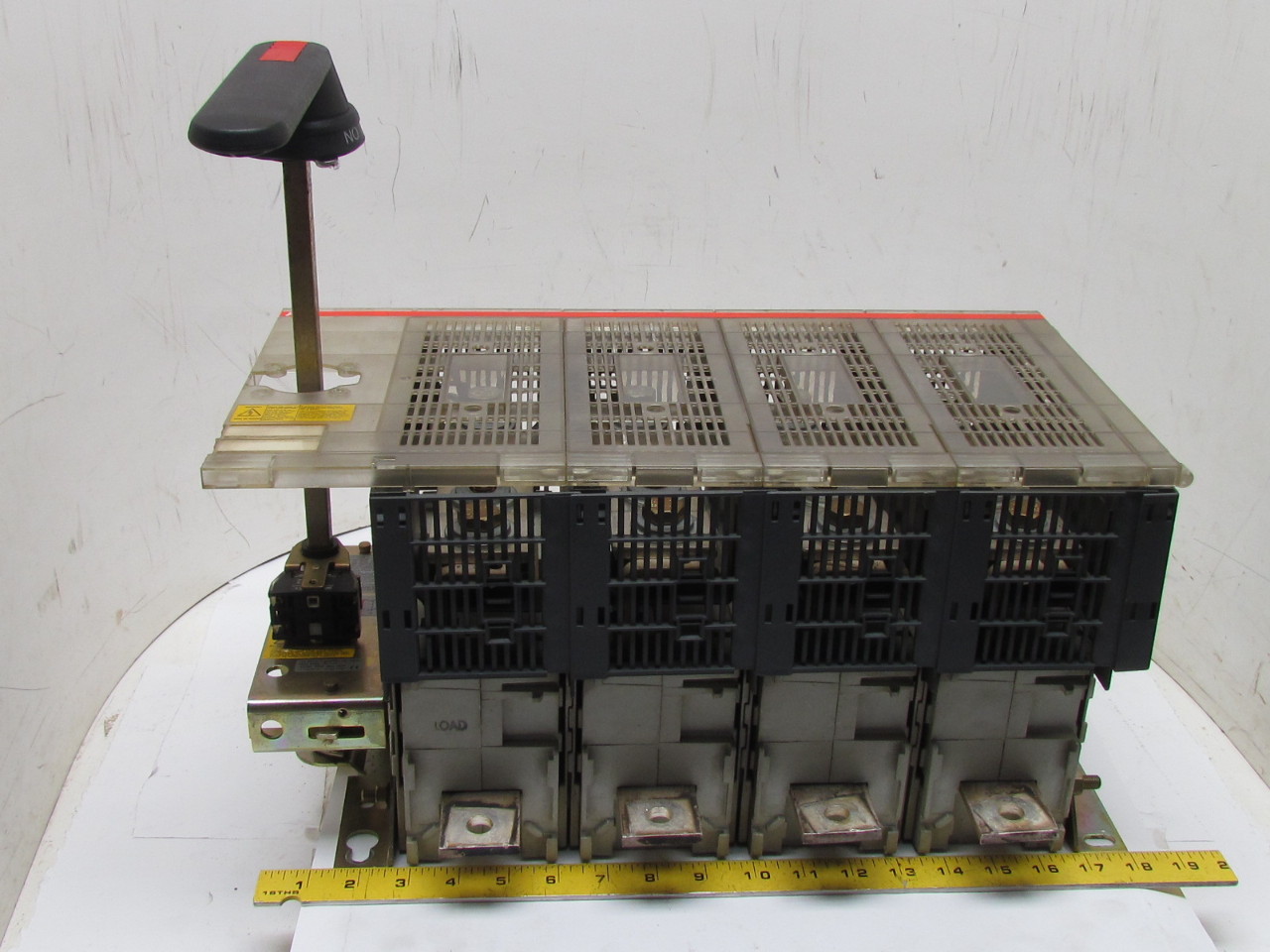 ABB 4Pole Fusible Disconnect Switch Interrupter Rotary Handle 600a 3Ph