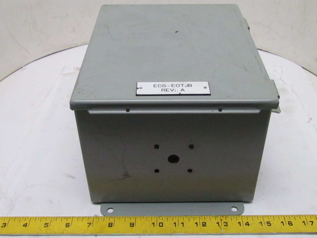 Hoffman A10086CH 8x10x6" Electrical Enclosure Box Backplate & Grounding