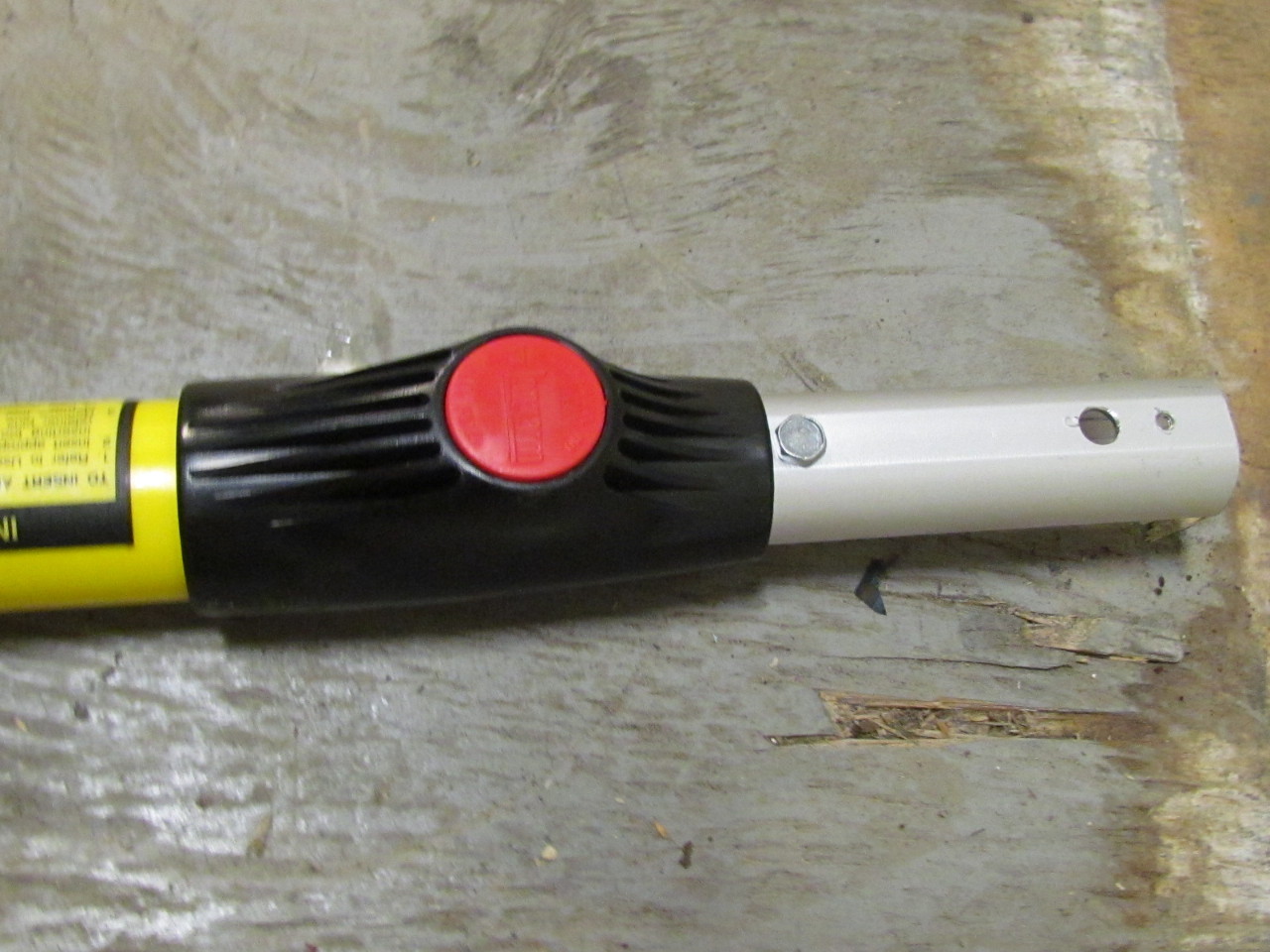 506507 Telescoping Extendable Pole Fiberglass Handle Aluminum Extention